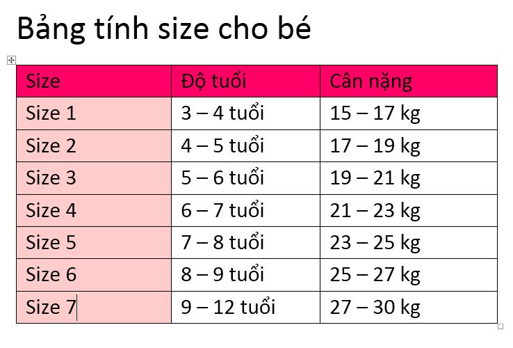 Yếm Jean thời trang cho bé từ 15-30kg