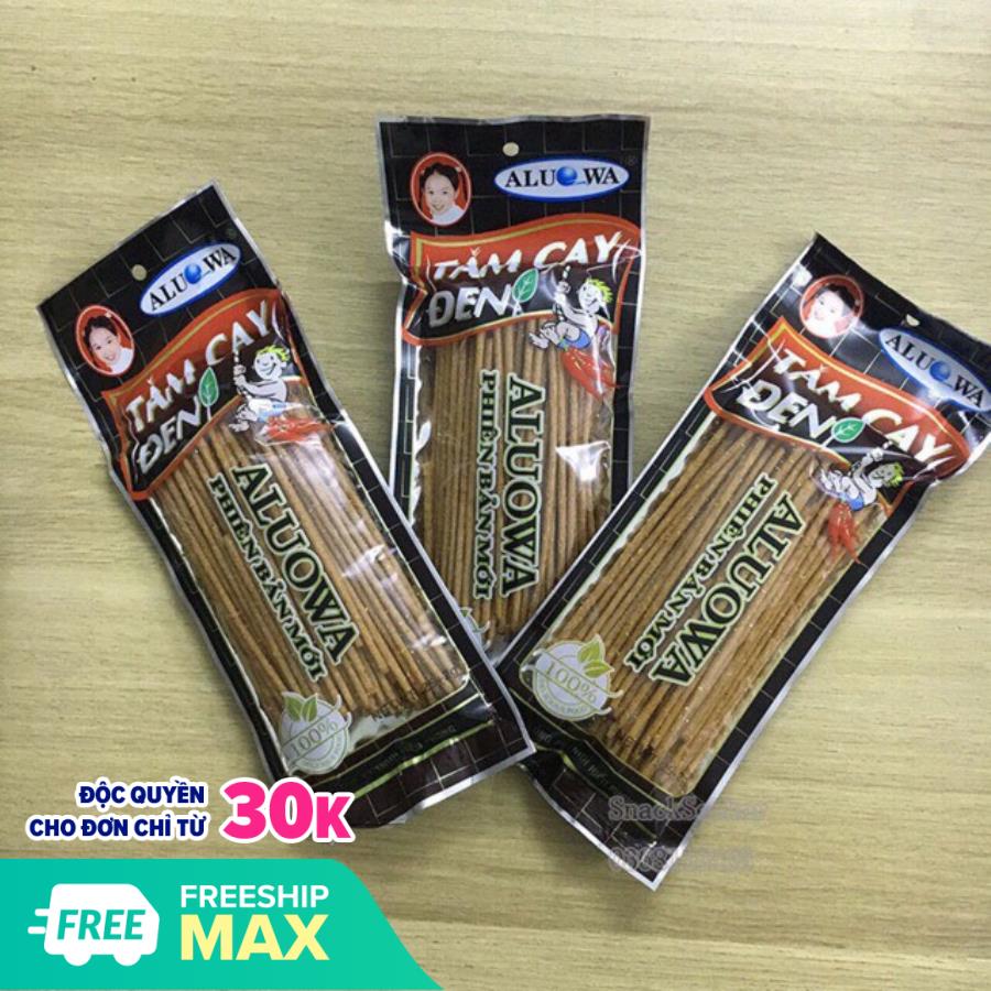 Bịch 10 gói bim bim tăm cay hàng Việt Nam