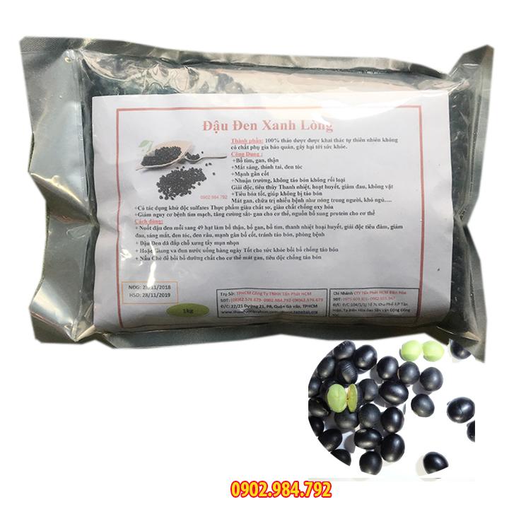 Đậu đen xanh lòng Tấn Phát 1kg cao cấp