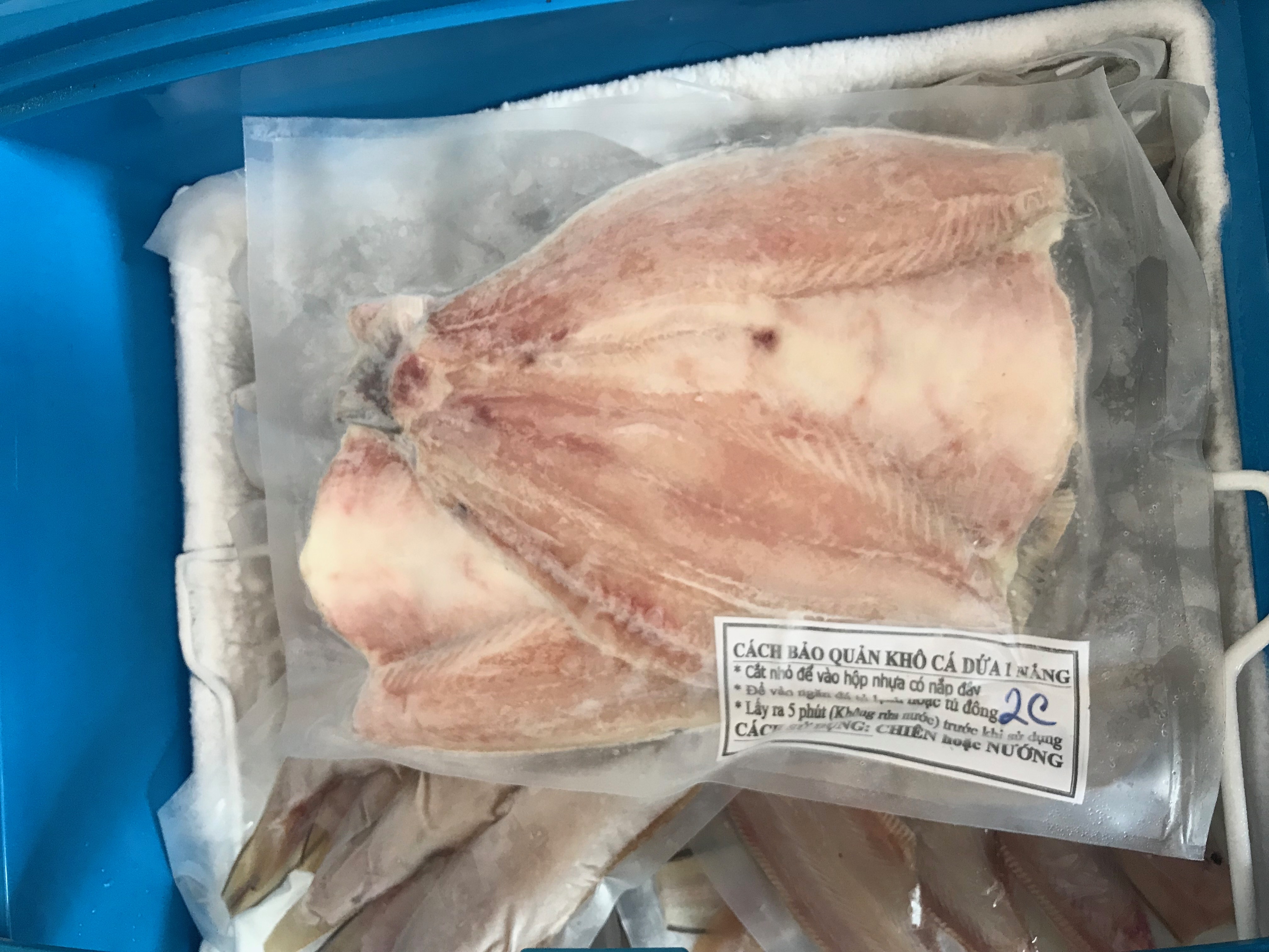 Cá dứa 1 nắng, Biển Cần Giờ