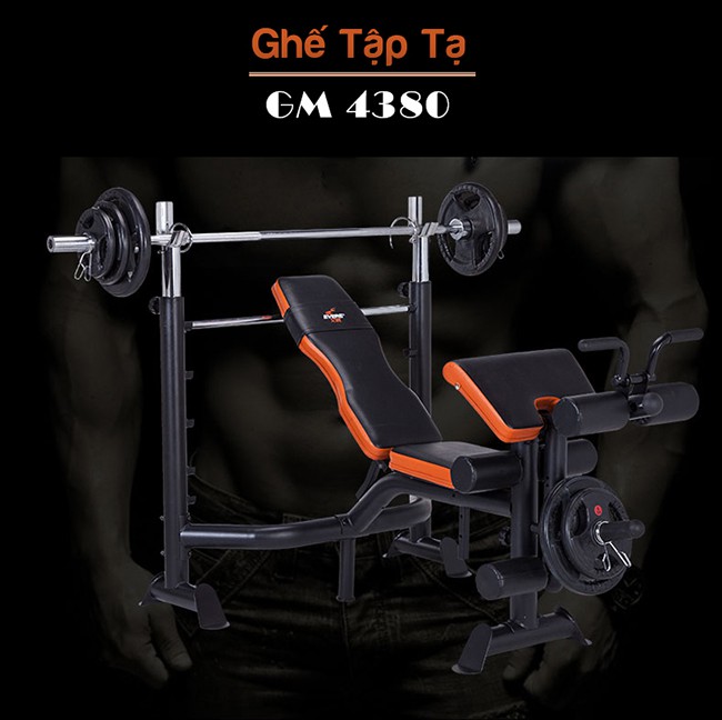 Ghế tập tạ GM 4380