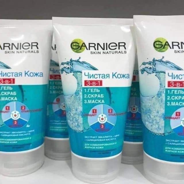 Sữa rửa mặt Garnier Nga