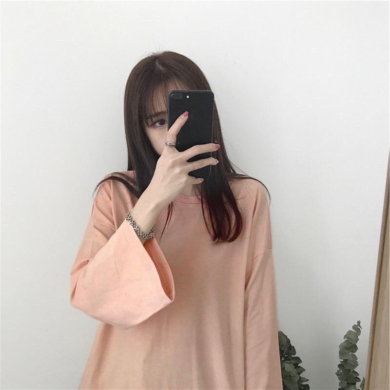 Áo thun, áo thun nữ, áo kiểu nữ, áo kiểu nữ xinh đẹp, áo thun nữ tay dài thời trang, vải cotton dày mịn, thoáng mát