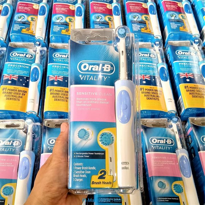 Bàn chải điện Oral-B Sensitive Clean Úc