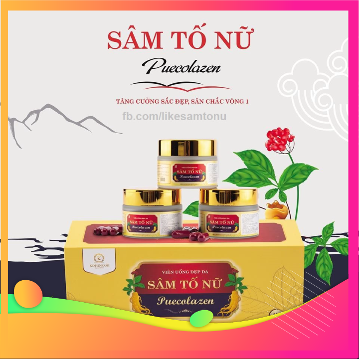 [HCM][CHÍNH HÃNG] Sâm Tố Nữ Collagen Kohinoor Làm Trắng Đẹp Da Giảm Nám Da Cân Bằng Nội Tiết Tố - Chính hãng- MITA