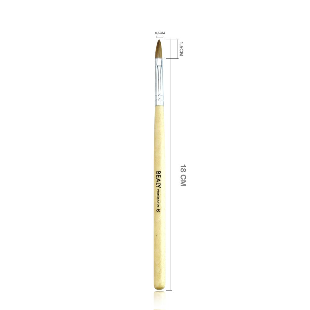 CỌ ĐẮP BỘT LÔNG CHỒN CÁN GỖ BEALY SỐ 2