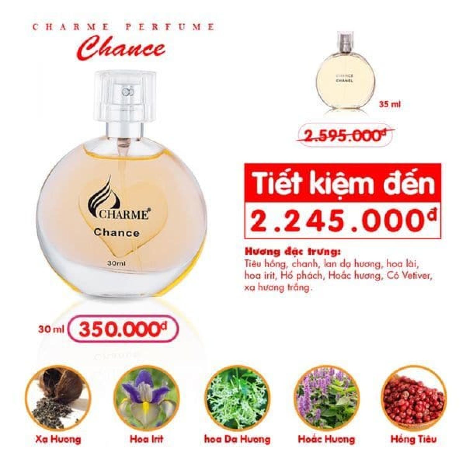 Nước hoa Chance nữ 30ml