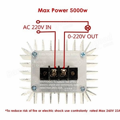 [HCM]DIMMER 5000W - ĐIỀU CHỈNH TỐC ĐỘ ĐỘNG CƠ 220VAC