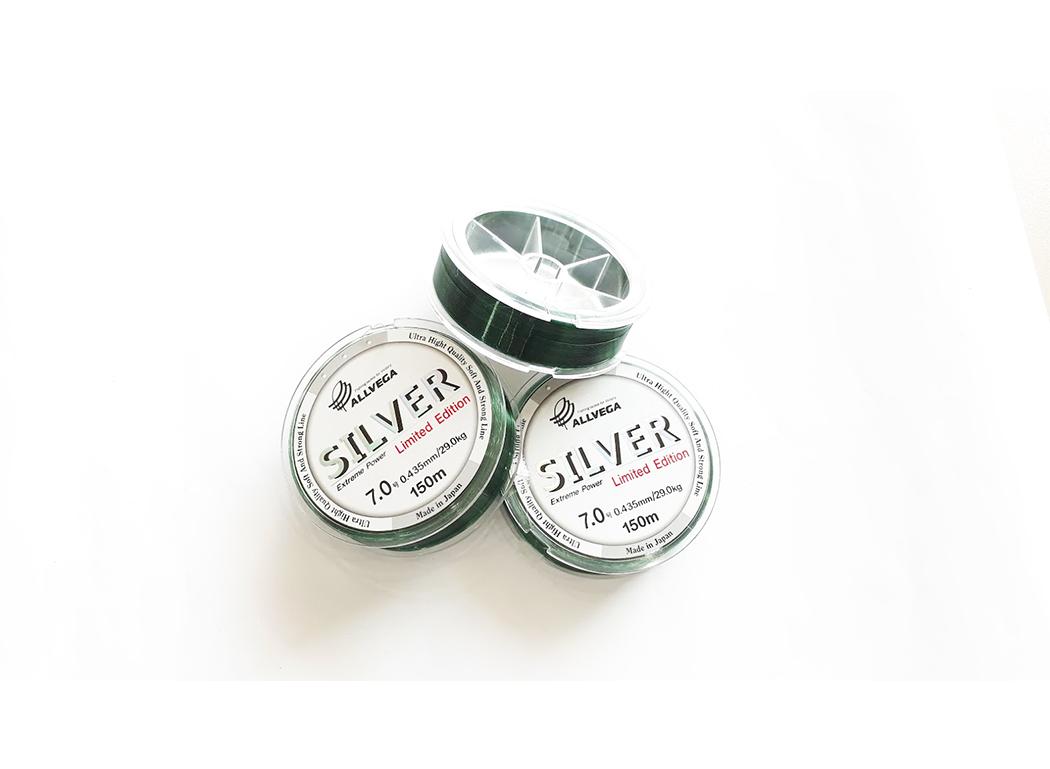 Dây Cước Câu Cá Nhật ALLVEGA SILVER 150 mét