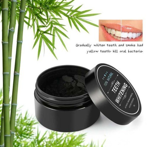 Bột tẩy trắng răng than tre Teeth Whitening 30gr