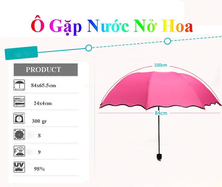 Dù Đi Mưa Nở Hoa Khi Gặp Nước Cao Cấp