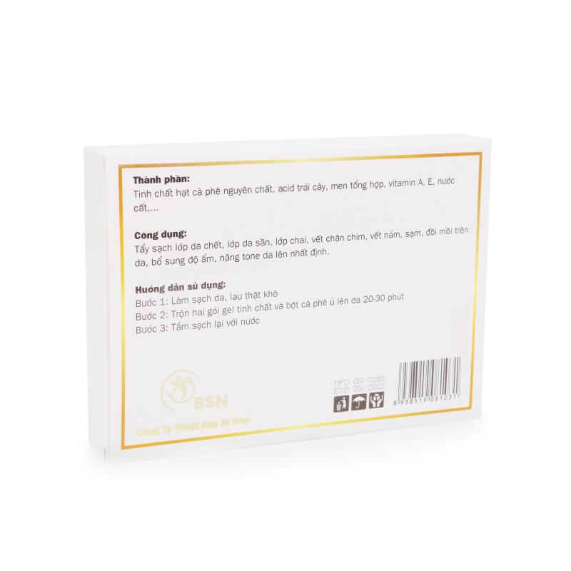 [HCM]Tắm Trắng Cà Phê DS White