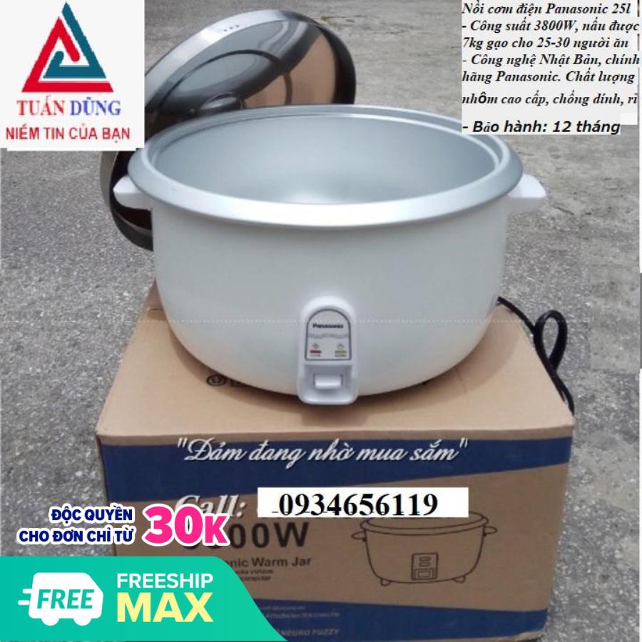 Nồi cơm điện cuckoo/ panasonic 30l , công suất 3800w nấu 8kg gạo, bảo hành 12 tháng
