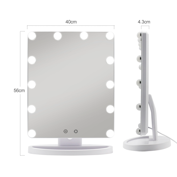 Gương bàn trang điểm đèn LED GDB02-C