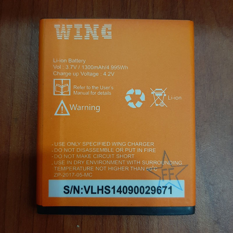 Pin điện thoại Wing Hero 40 Zin