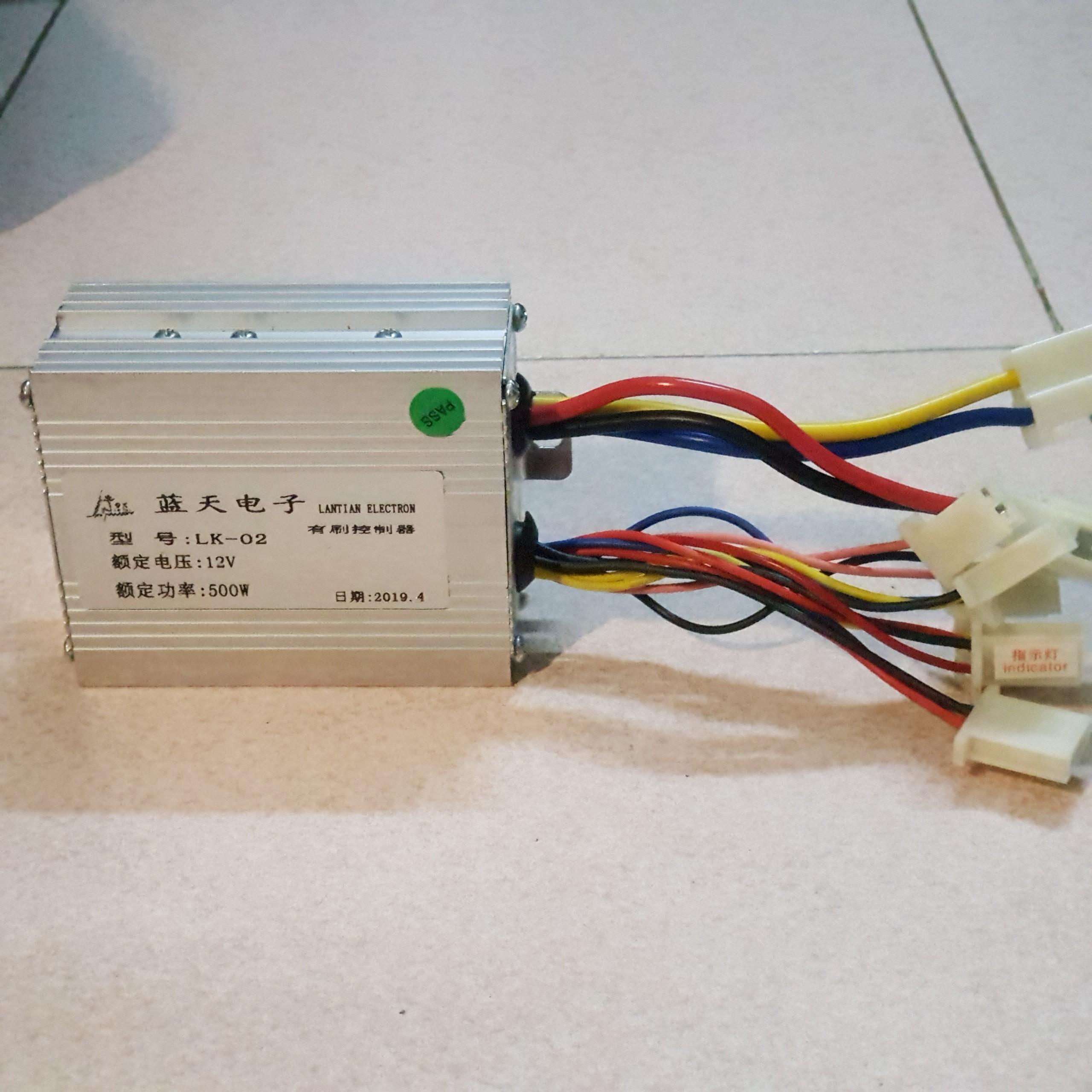 Bộ Điều Khiển Tốc Độ Motor DC 12v 500w