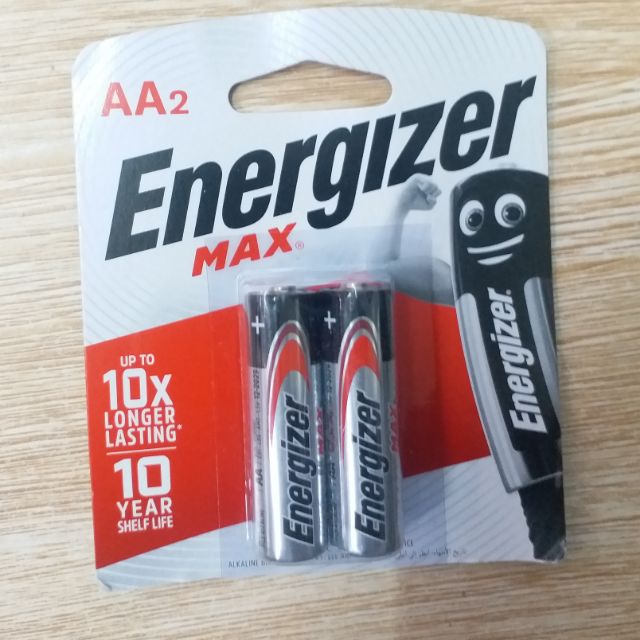 Pin tiểu AA Energizer E91 BP2 - Vỉ 2 viên