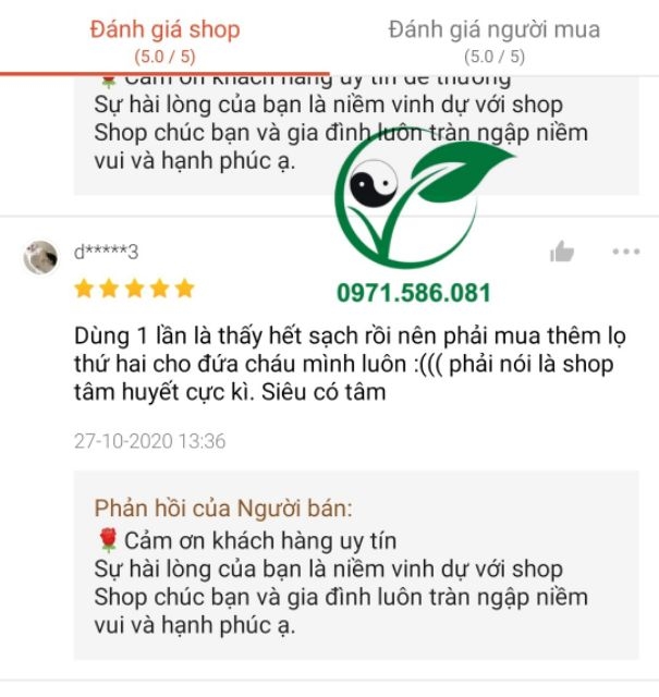 Ủ Chấy Chí. 1 lần hiệu quả