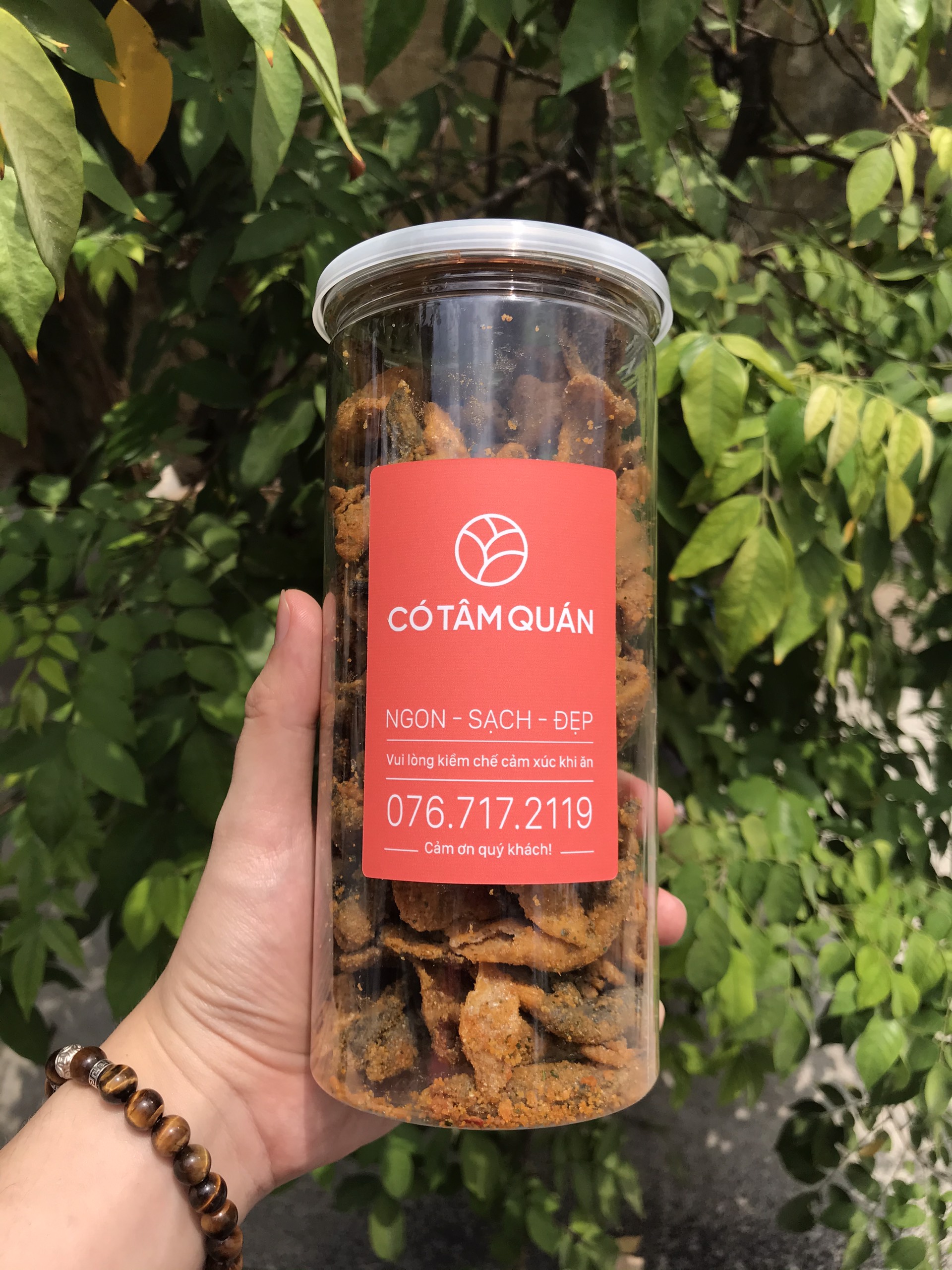 [FREESHIP TOÀN QUỐC] Da Cá Trứng Muối 250Gr (Có Tâm Quán)