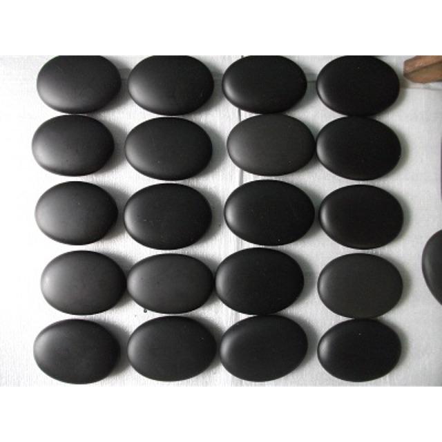 [HCM][1 VIÊN ] Đá Nóng Massage Spa Oval 8x6cm
