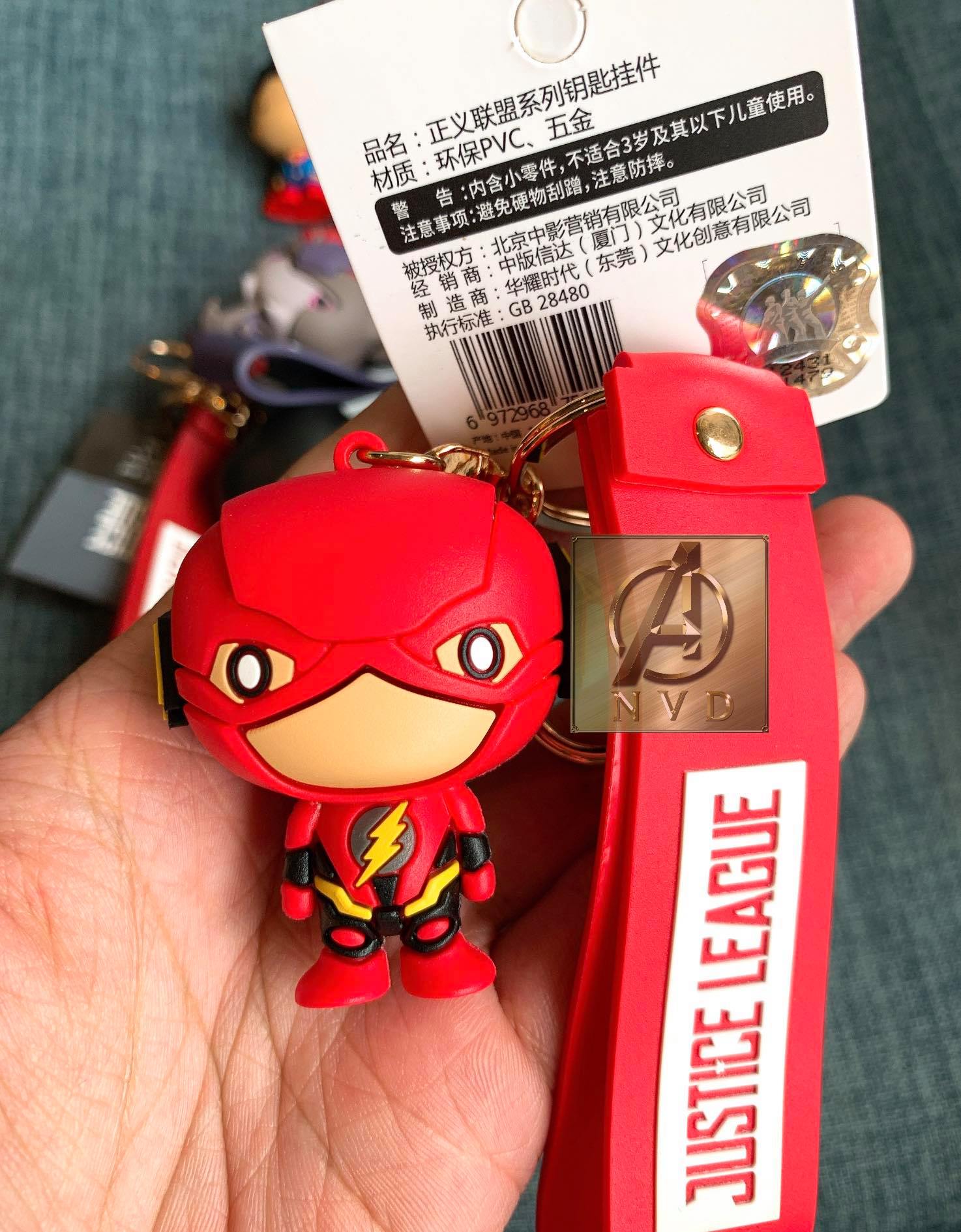 [HCM]Móc khóa hãng DC Superman Batman Flash cực xịn
