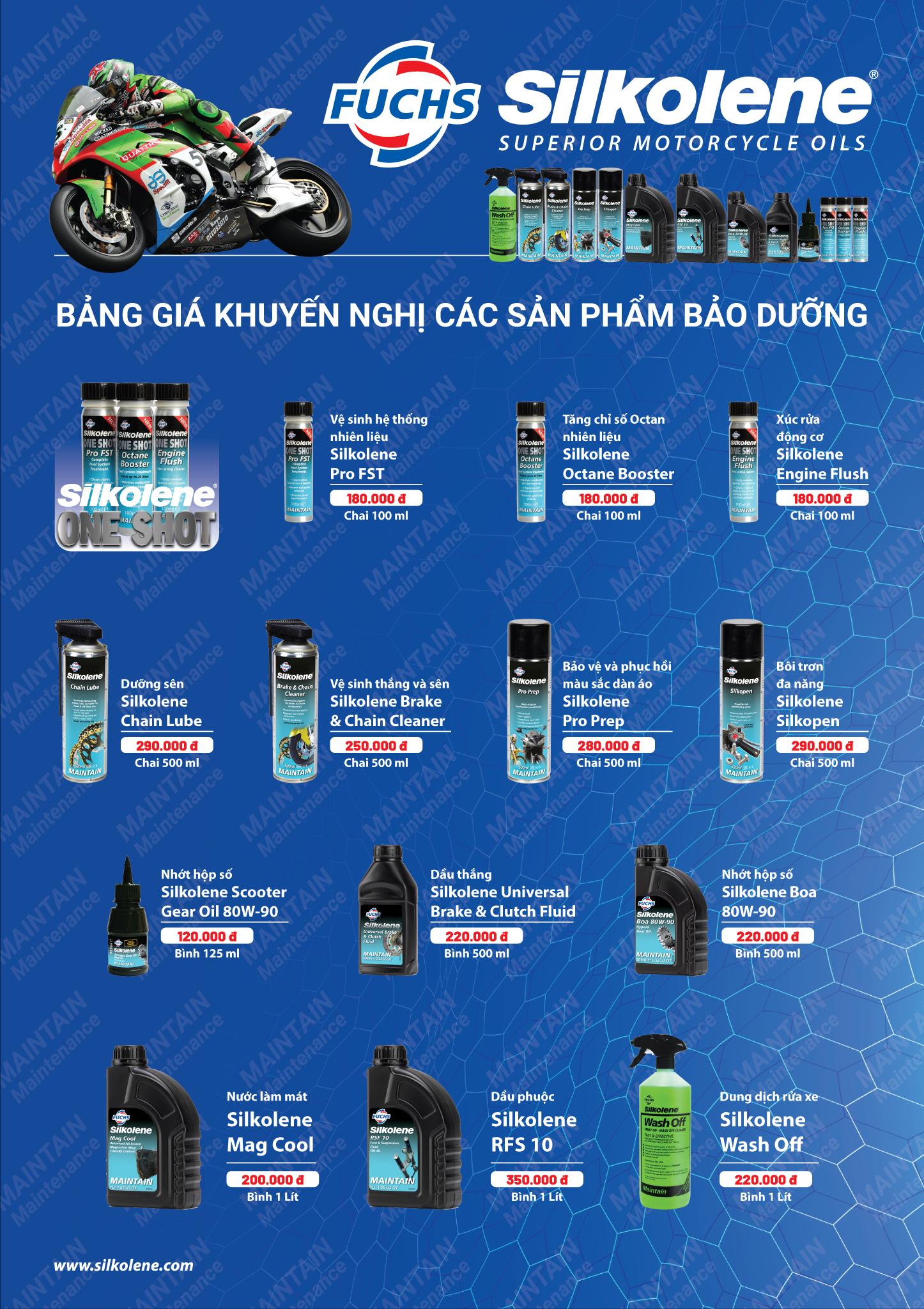 Xúc rửa động cơ Silkolene Engine Flush (Chai 100ml) - Nhập khẩu UK