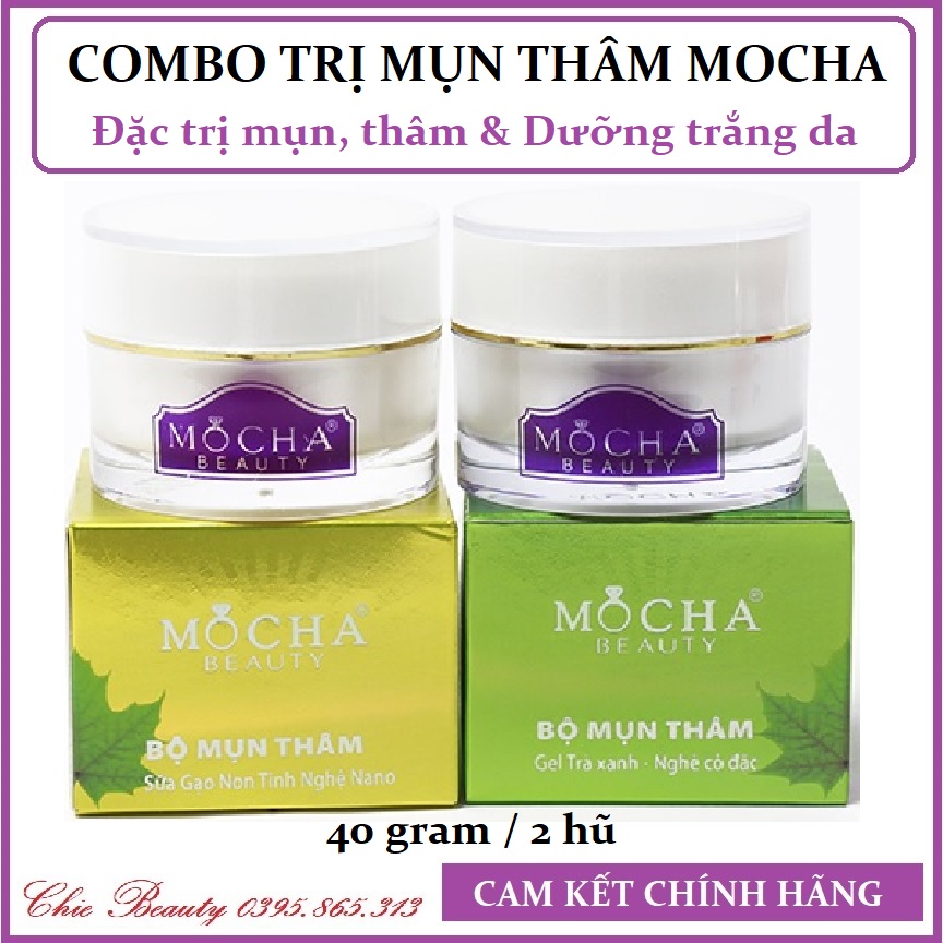 [CHÍNH HÃNG] BỘ MỤN THÂM MOCHA