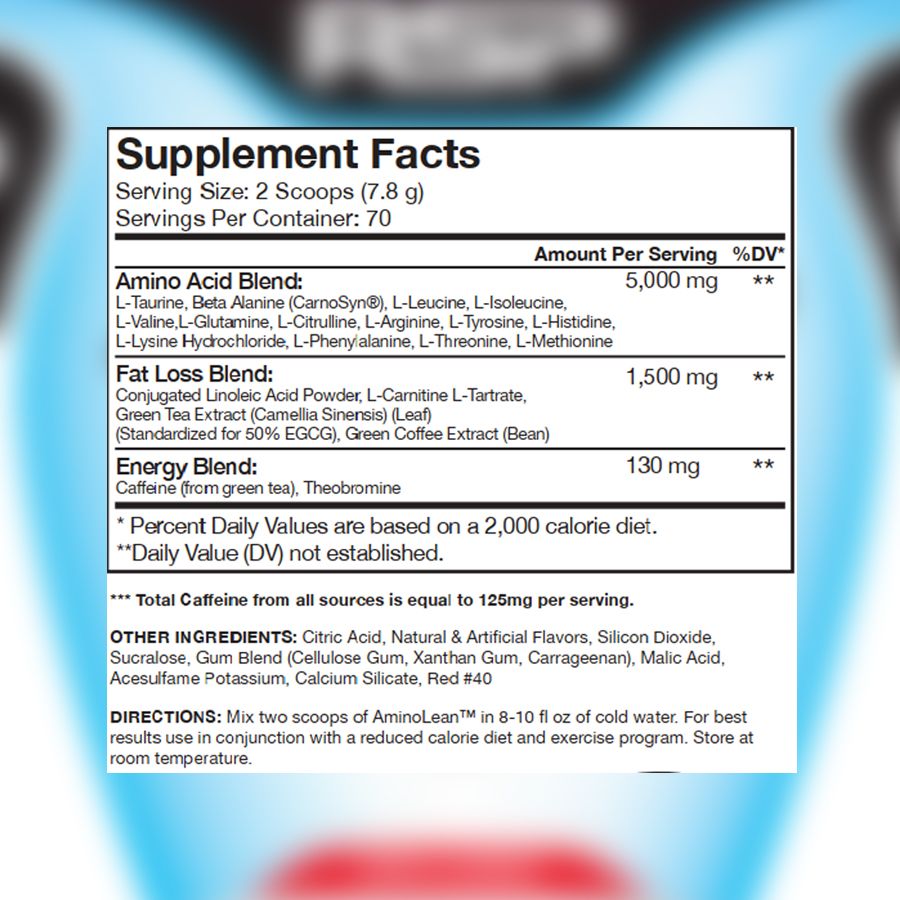 RSP AminoLean Năng lượng Gym bùng nổ (30SV)