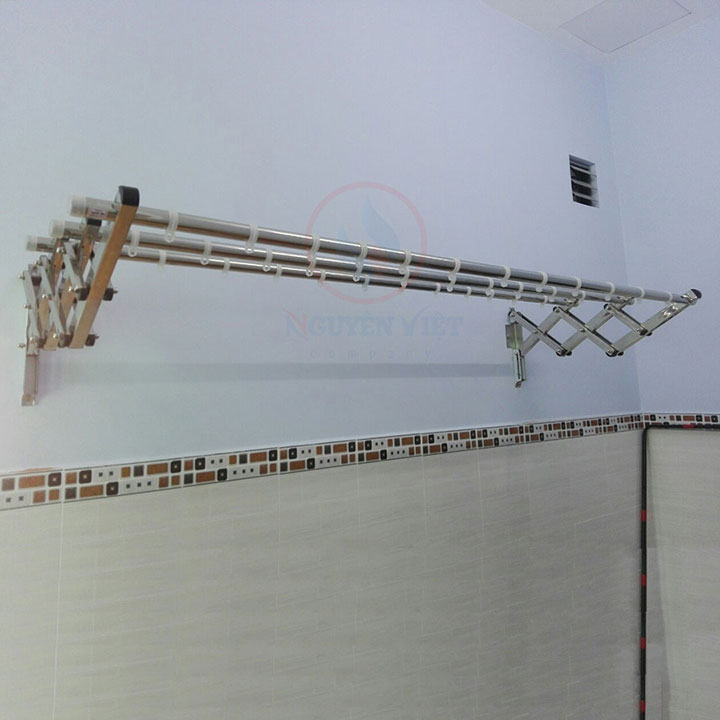GIÀN PHƠI THÔNG MINH INOX THANH PHƠI DÀI 1.5m