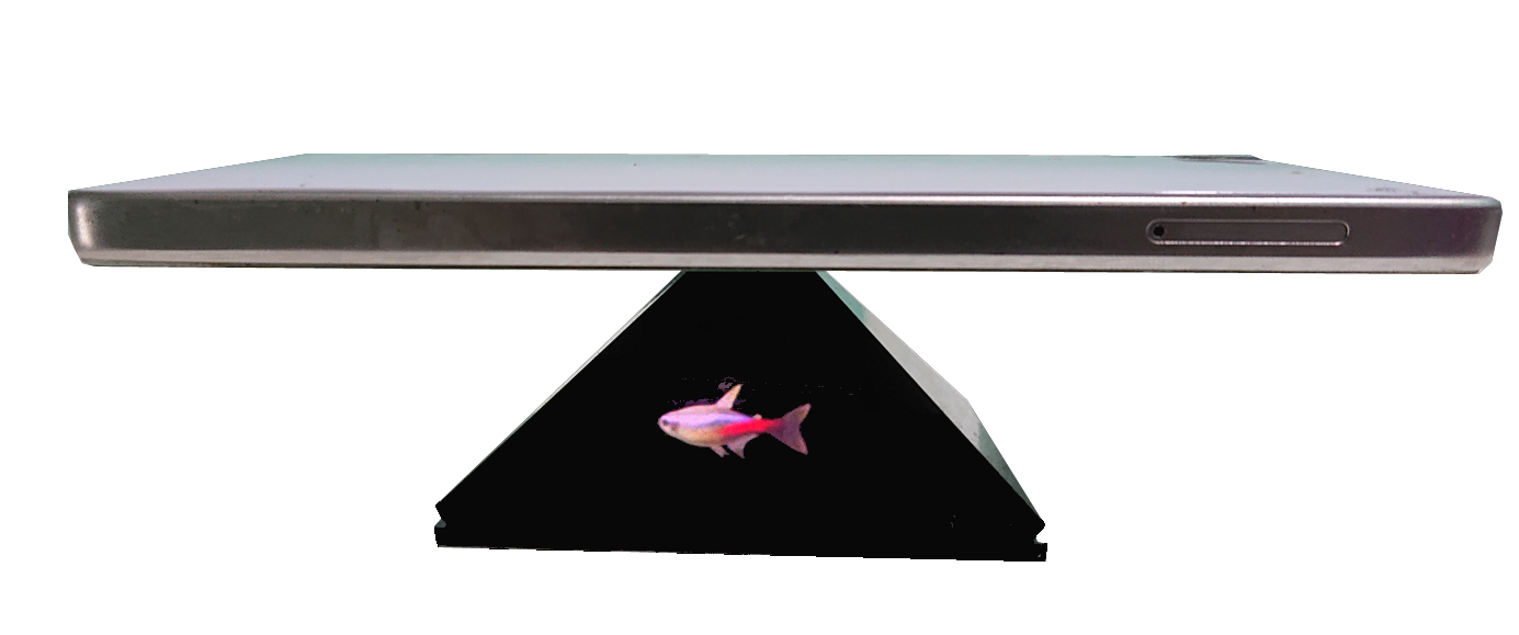 [HCM]Lăng kính Hologram 3D Pyramid dành cho Iphone