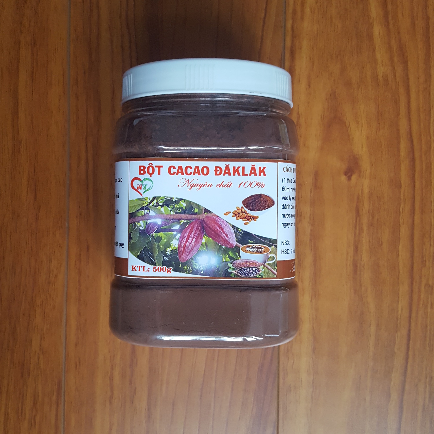 [HCM](sỉ 5kg-10 hủ ) Bột ca cao nguyên chất 100% từ Đăk Lăk