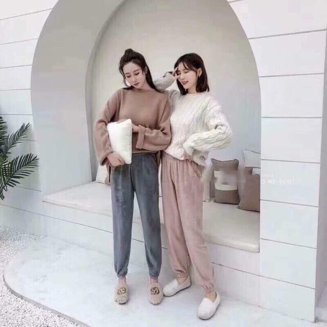 QUẦN LEN NỮ BO CHÂN