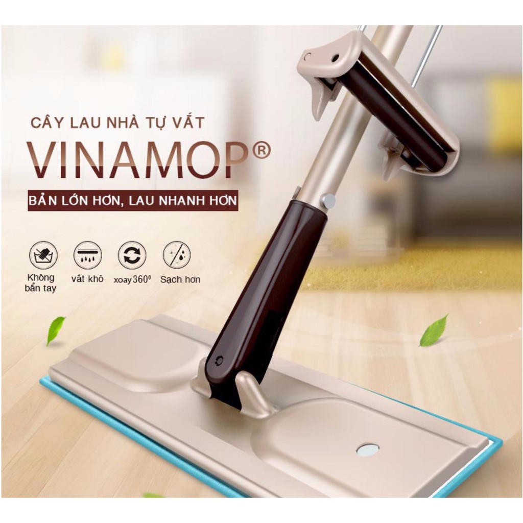 Cây Lau Nhà Tự Vắt Thông Minh, Bộ Lau Nhà 360 Độ Giá Rẻ,Chổi Lau Nhà Tự Vắt Spin Mop Cao Cấp, Thiết Kế Tự Vắt Không Làm Bẩn Tay, Chất Liệu Nhựa ABS , Thép Không Gỉ Chắc Chắn.