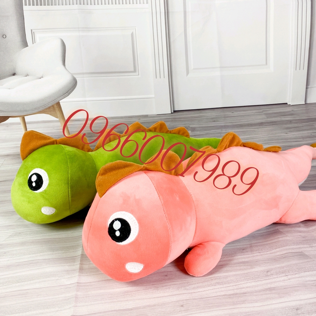(Ảnh thật) Gấu Bông Khủng Long Đuôi Tim - Siêu Mềm Mịn - Size 40cm