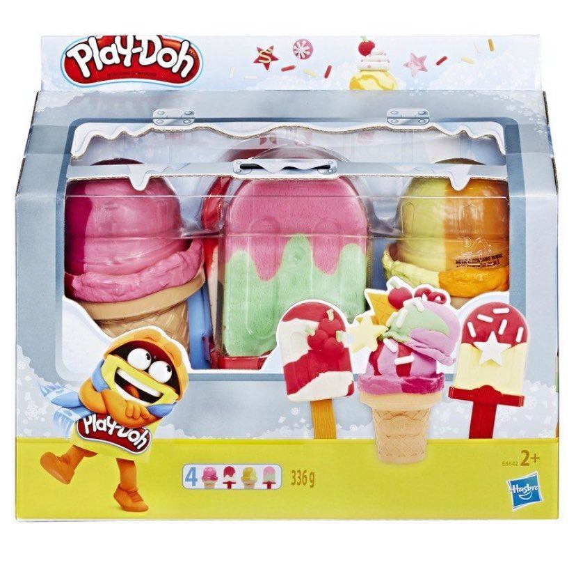 Đồ chơi đất nặn 4 loại kem Playdoh