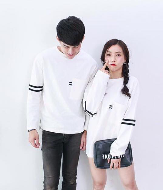 Áo cặp đôi tay dài