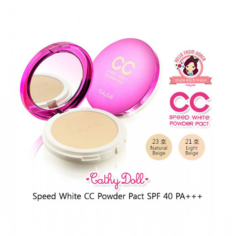 Phấn Phủ Kiềm Dầu Cathy Doll CC Speed White SPF 40 PA+++