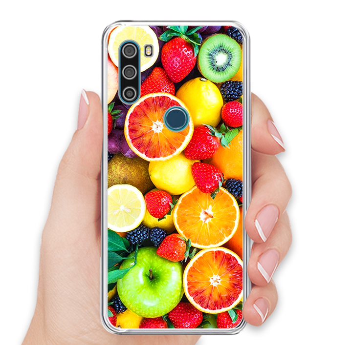 [HCM]Ốp lưng điện thoại Vsmart Active 3 - 01304 0070 FRUIT - Silicon Dẻo