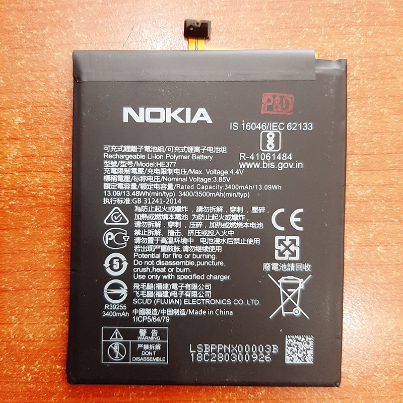 Pin điện thoại Nokia 3.1 Plus Zin