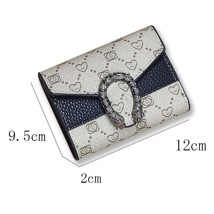 Ví da nữ mini đầu rồng thời trang VMN04