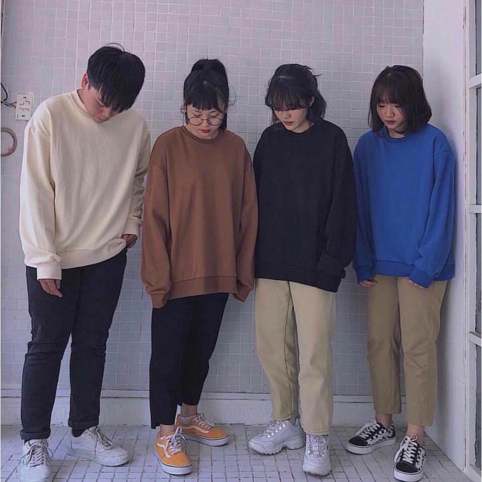 [HCM]Áo Thun Nữ Sweater Thời Trang Hàn Quốc