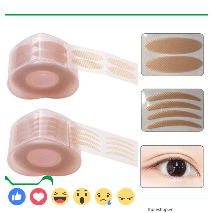 [SALE] Cuộn miếng dán mí mắt 2 loại, giúp kích mí to, căng đầy rõ ràng, biến 1 mi thành 2 mí - Miếng dán kích mí - Dụng cụ trang điểm, dụng cụ dán mí