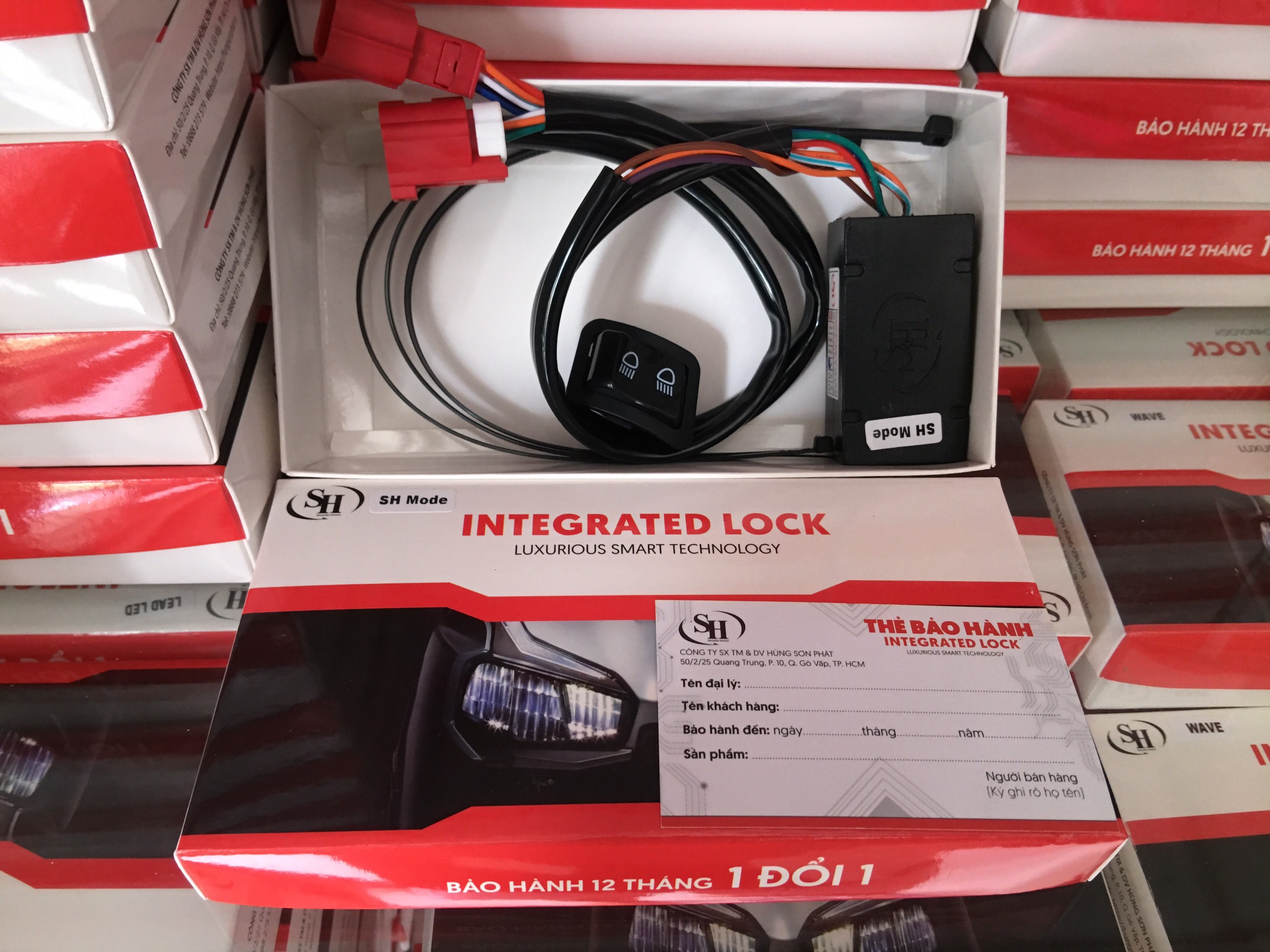 CÔNG TẮC BẬT TẮT ĐÈN XE HONDA 2020 - INTEGRATED LOCK