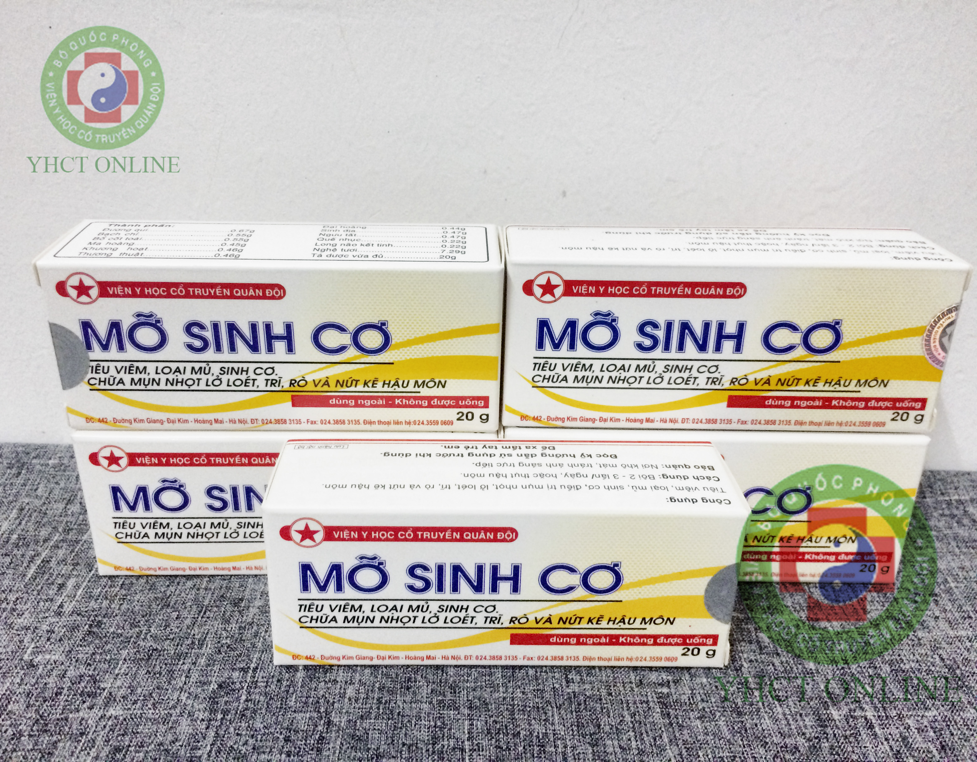 COMBO 5 MỠ SINH CƠ