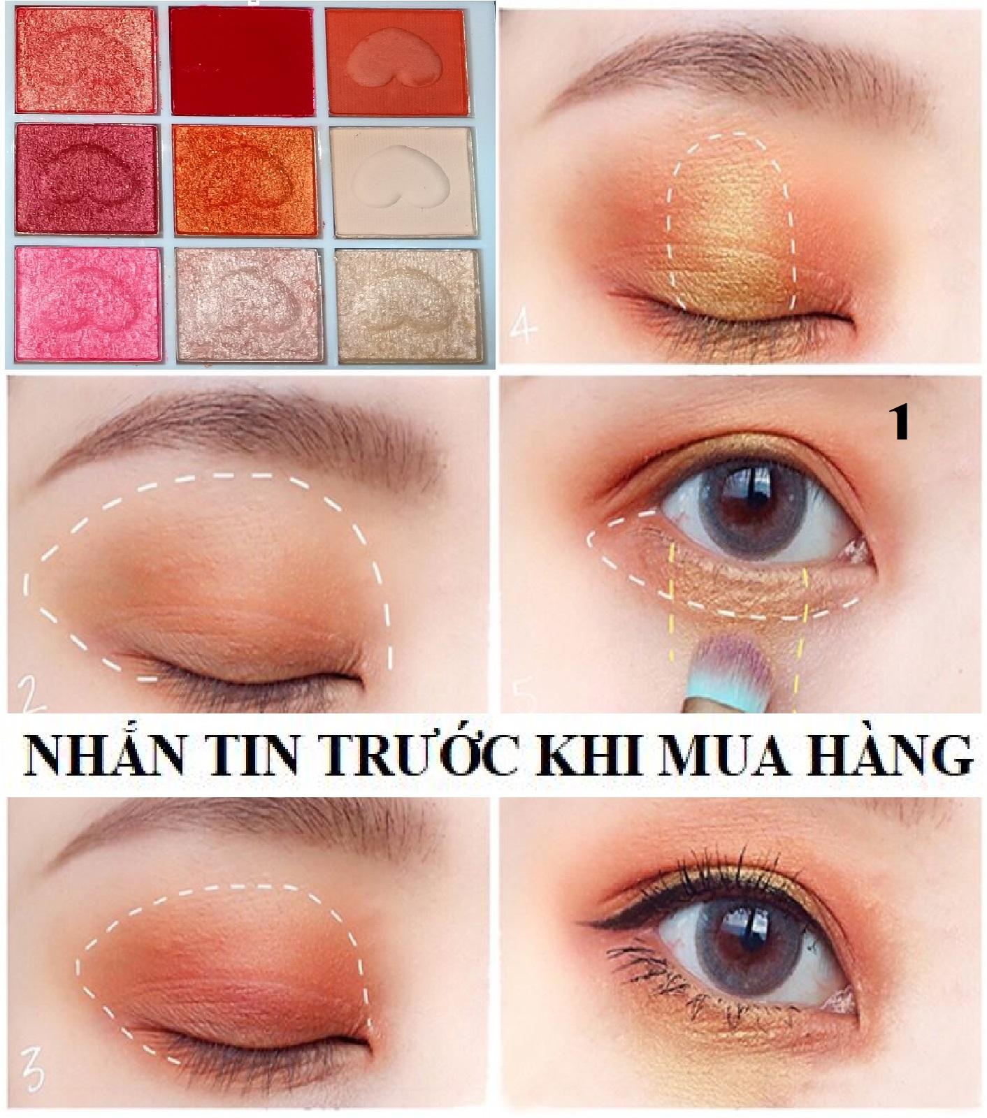 Phấn mắt TRÁI TIM VUÔNG