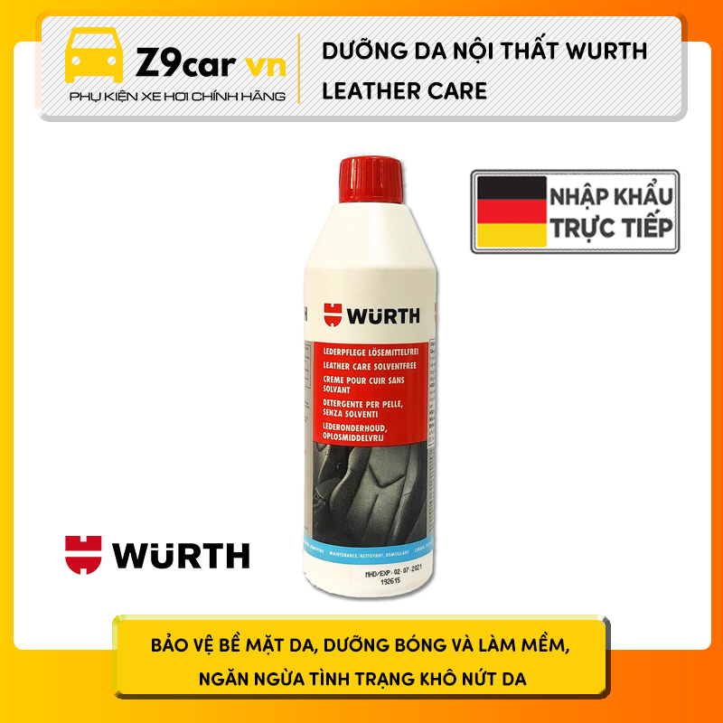 Dưỡng da nội thất Wurth