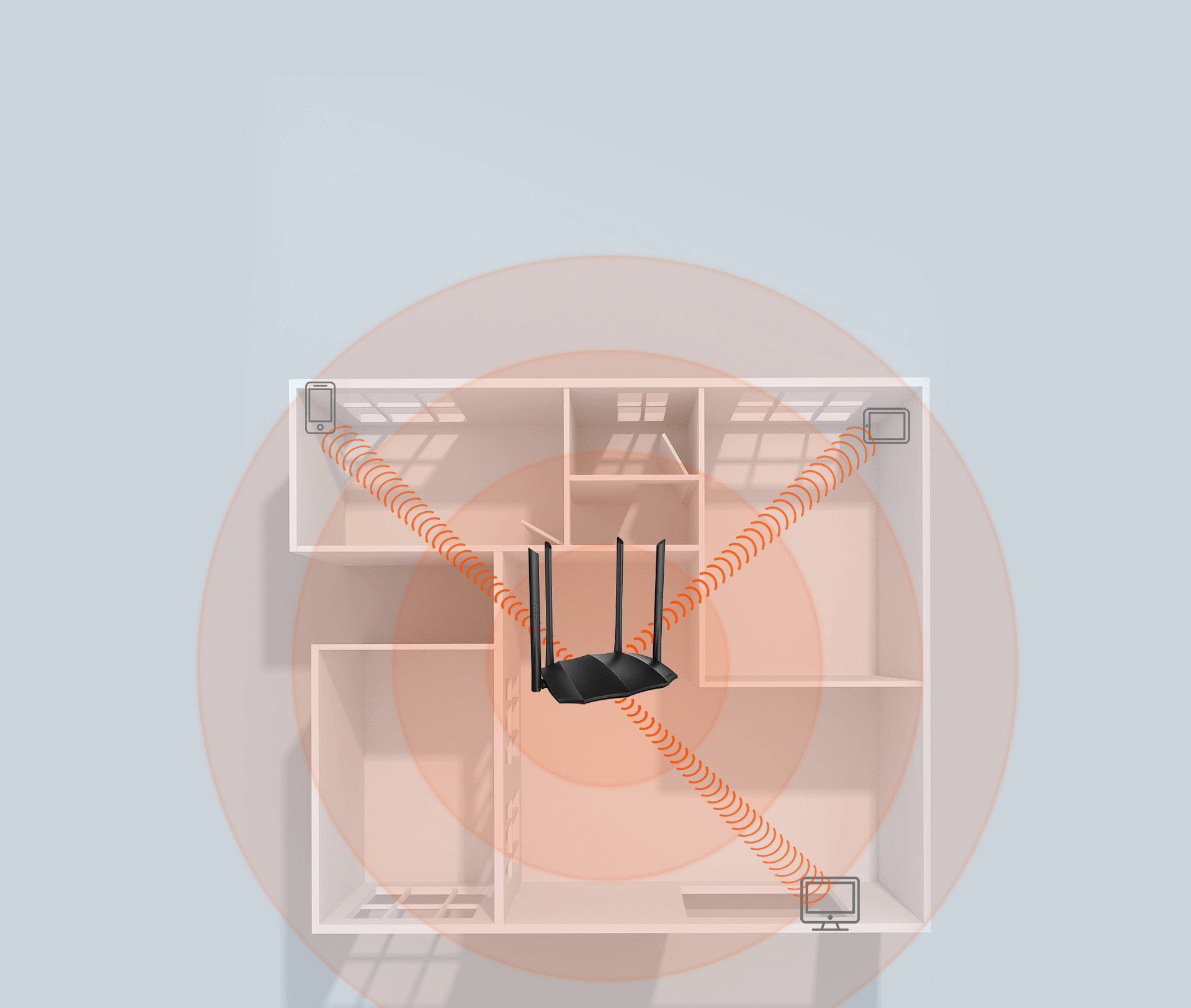 phát wifi Tenda AC8