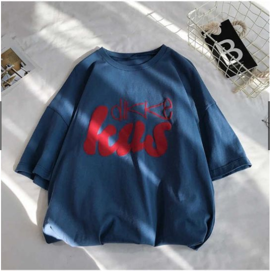 Áo thun tay lỡ free size KUS