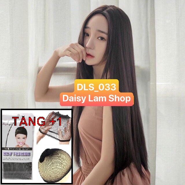TÓC GIẢ NGUYÊN ĐẦU THẲNG KHÔNG MÁI S033