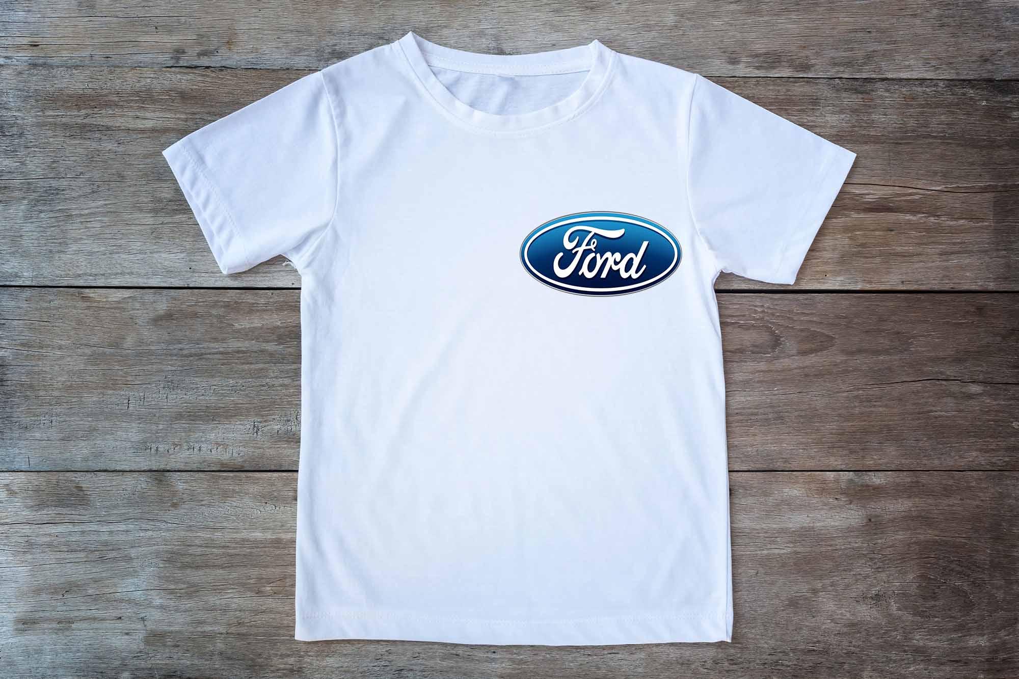 [HCM]Áo thun in hình logo hãng xe Ford